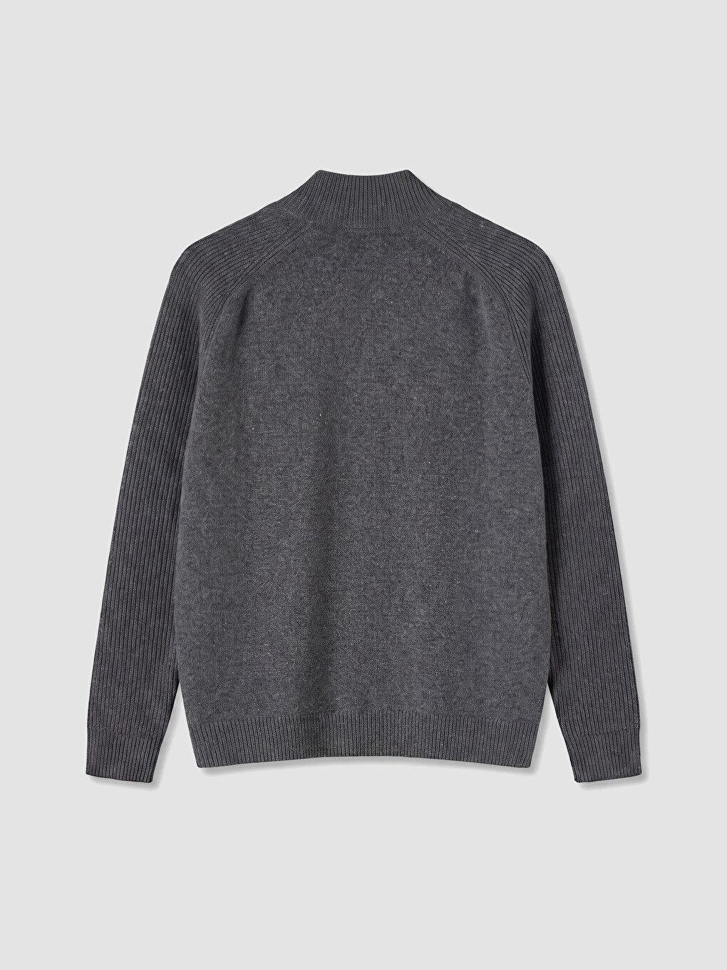 Кардиган Regular Fit С Стойкой Для Мужчин Из Трикотажа-5