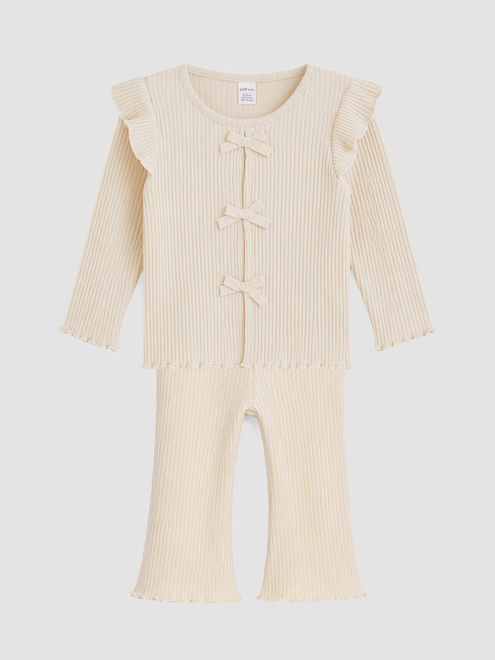 Baby Girl Beige Set