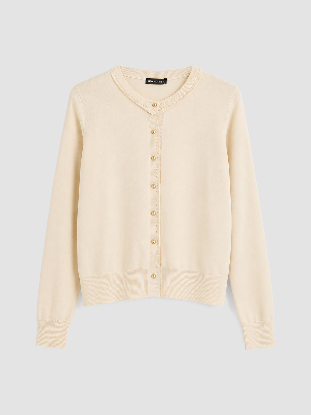 Woman Ecru Cardigan-4
