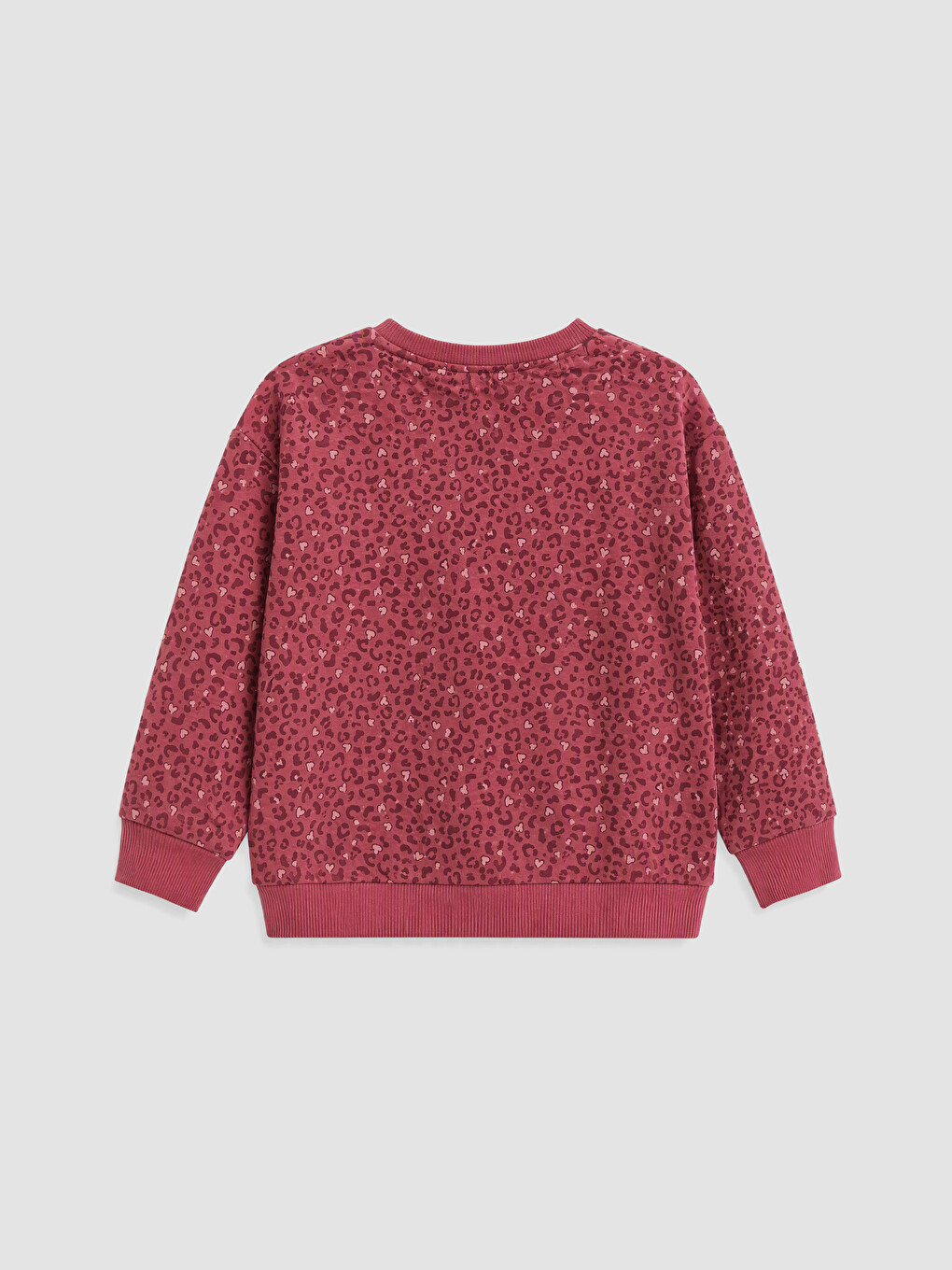2 Pack Patterned Girls' Thick Sweatshirt-4