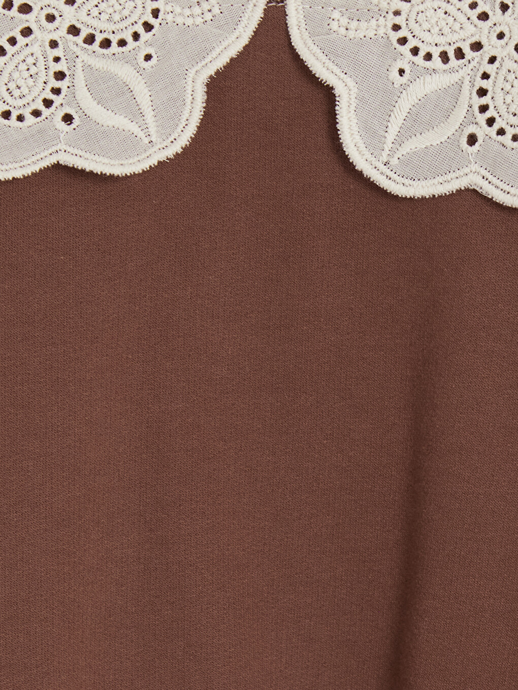Embroidered Girls' Thick Sweatshirt-2