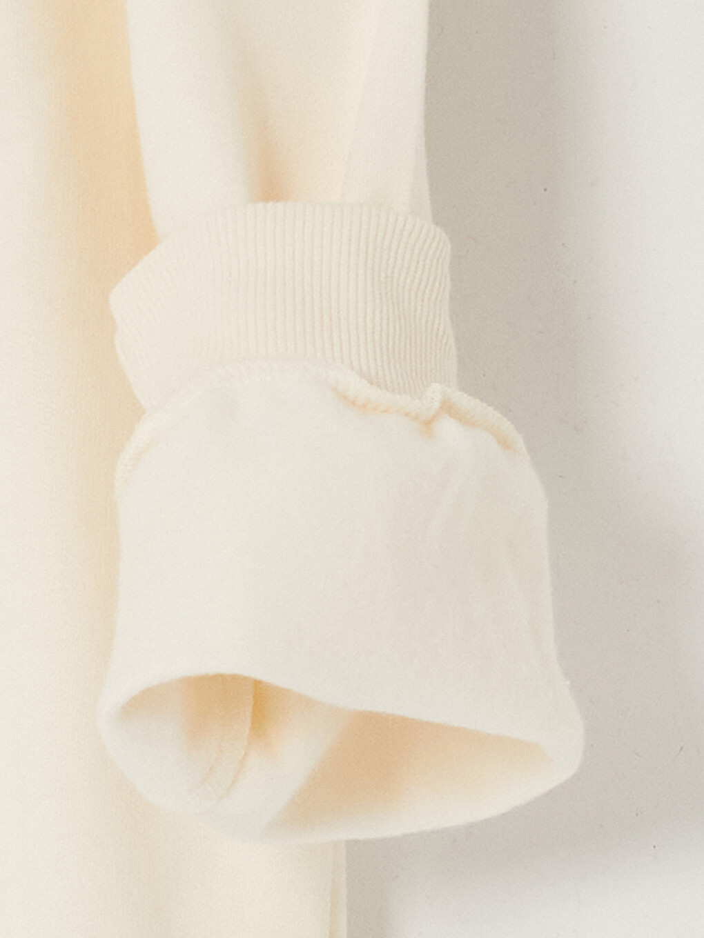 Girl Ecru Sweatshirt-1