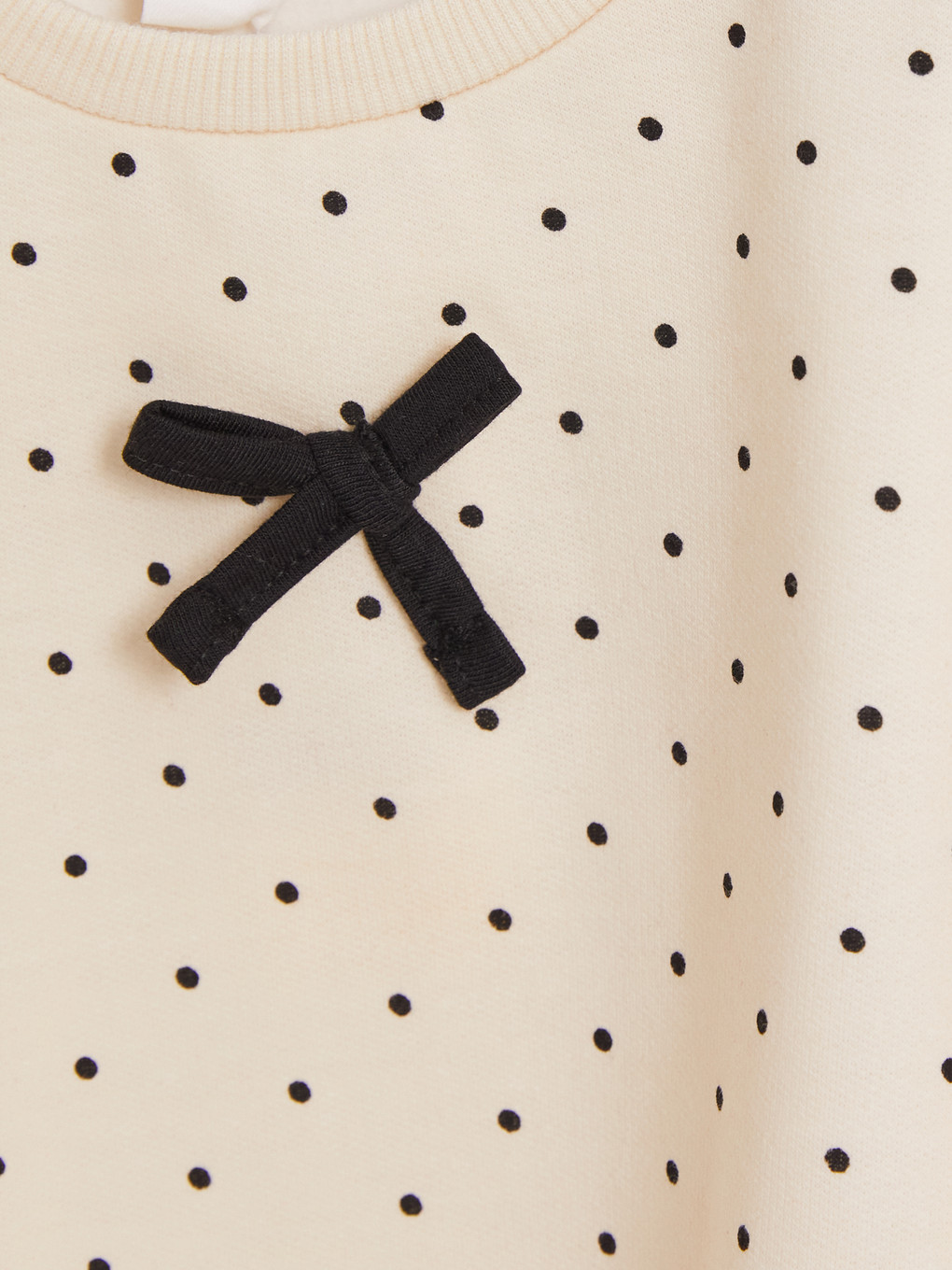 Polka Dot Girls' Thick Sweatshirt-2