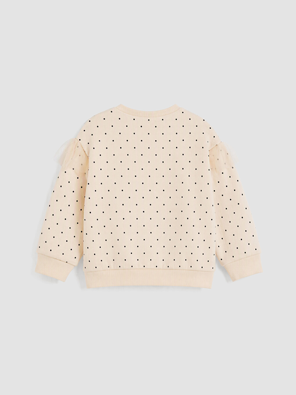 Polka Dot Girls' Thick Sweatshirt-3