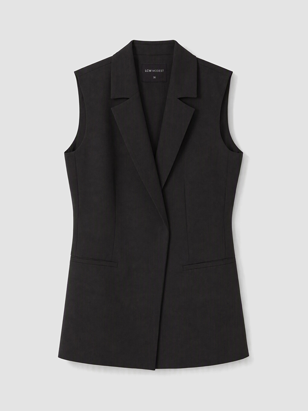 Jacket Collar Women's Classic Waistcoat-6