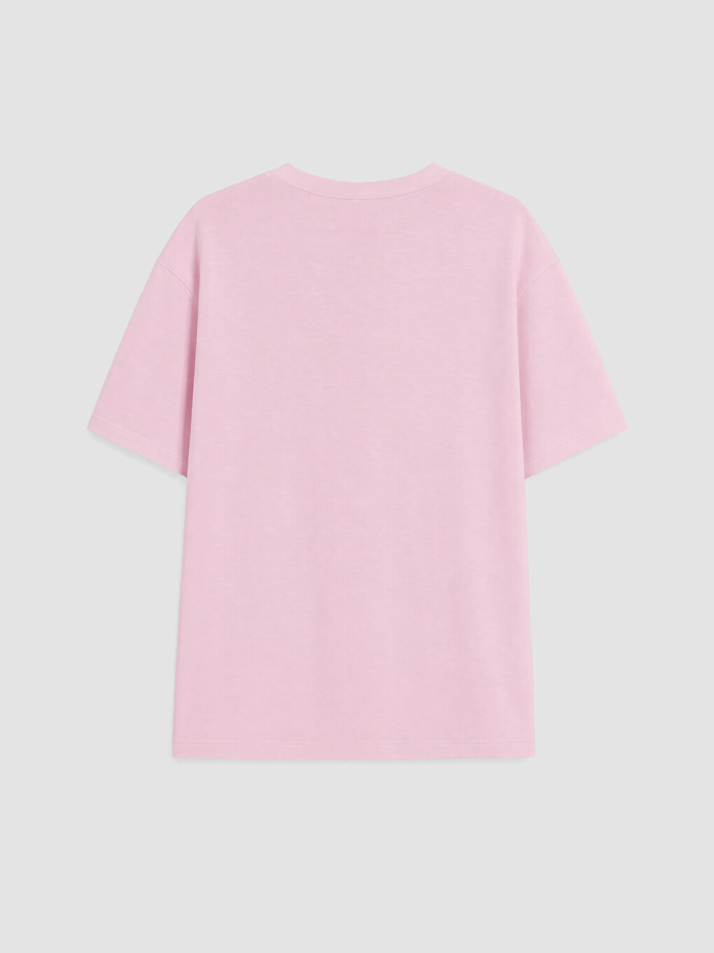 Pembe Baskılı Kız Çocuk Tişört-2