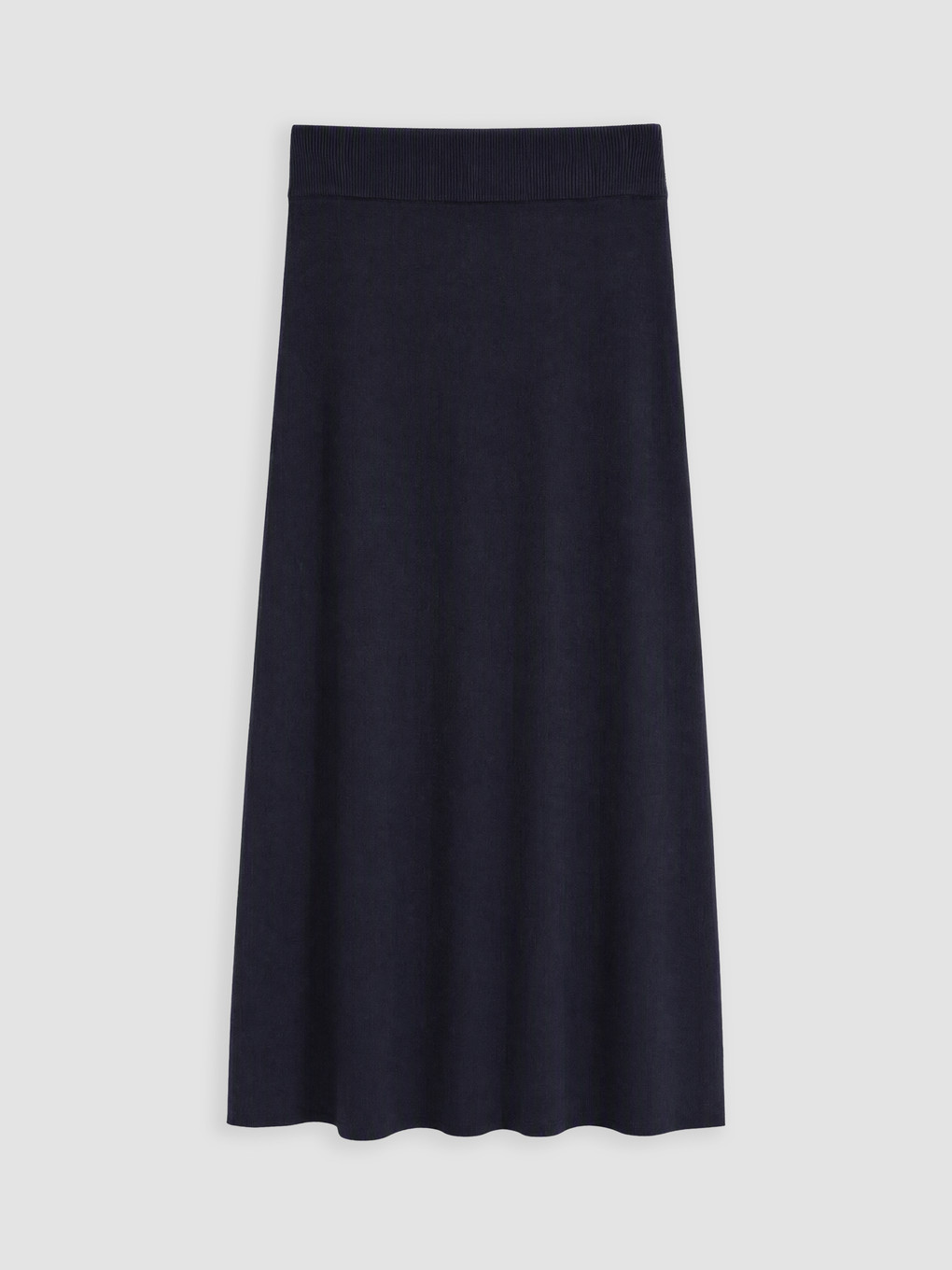 Elastic Waist Knitwear Skirt-6