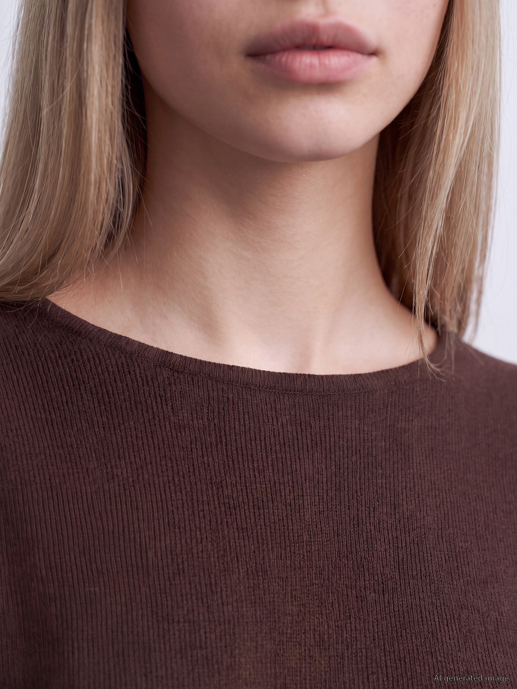 Woman Brown Sweater-2