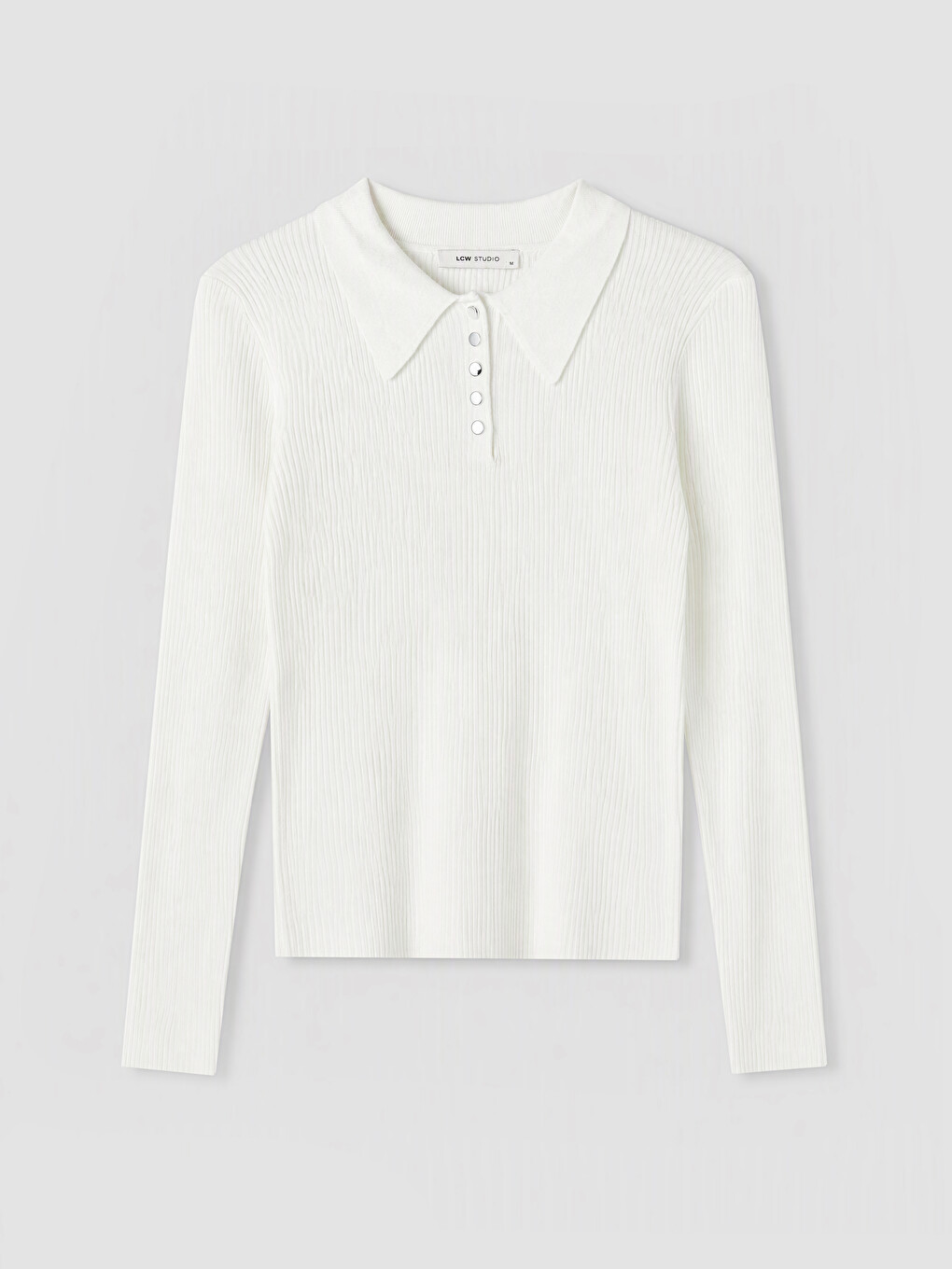 Shirt Collar Women's Knitwear Sweater