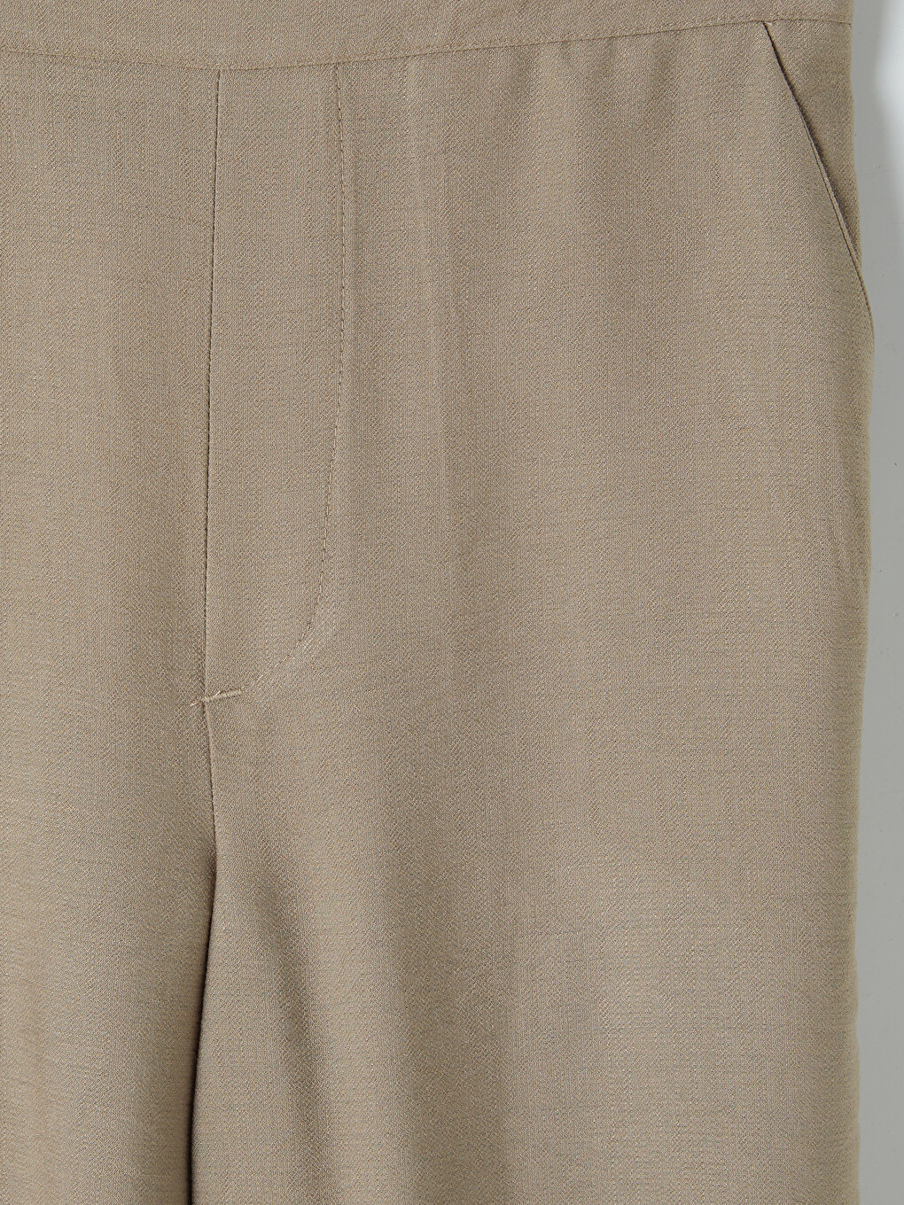 Woman Beige Trousers-5