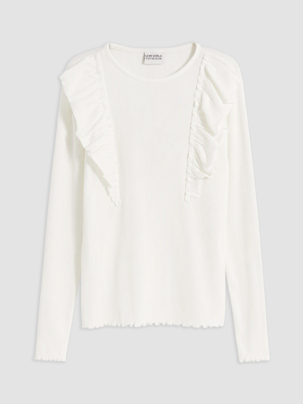 Girl White T-shirt