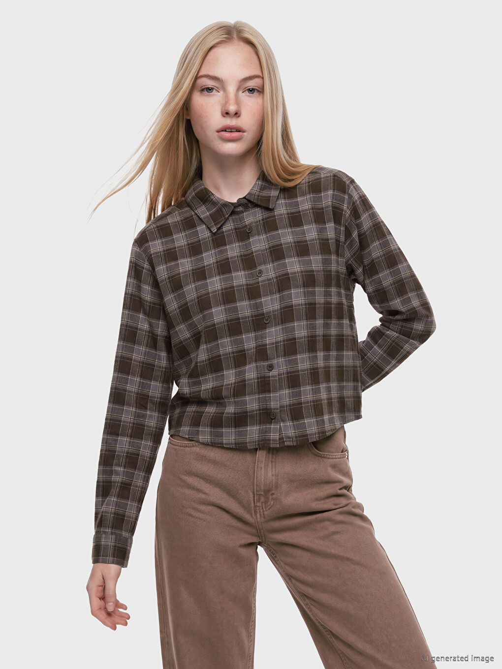 Plaid Oversize Women's Lumberjack Shirt