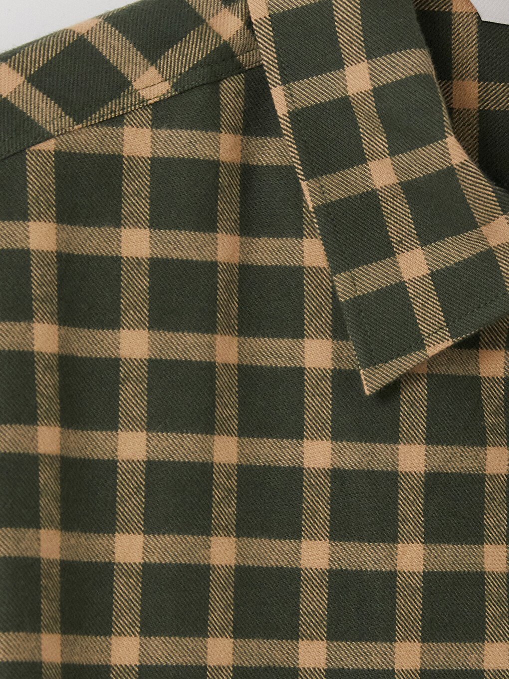 Regular Fit Plaid Men's Shirt Jacket-2