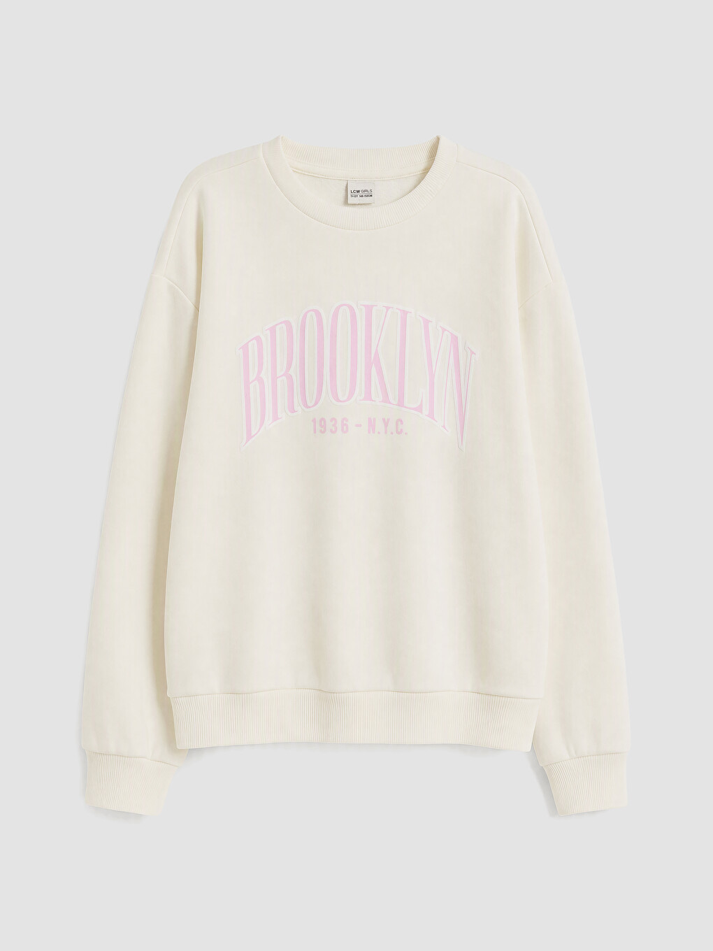 Girl Ecru Sweatshirt