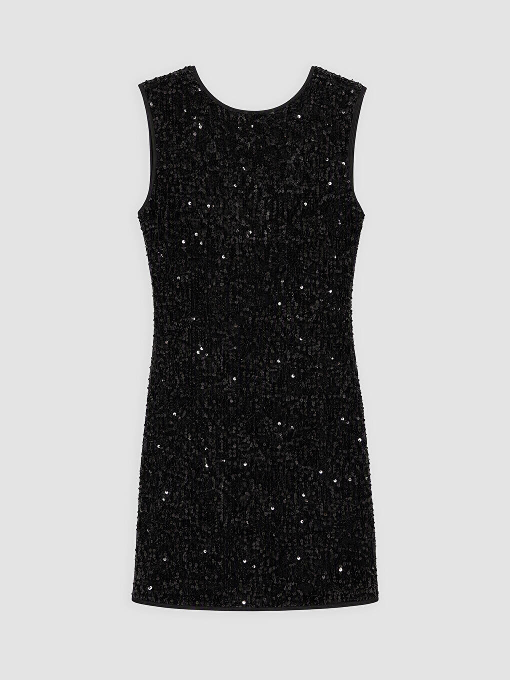 Sequined Mini Evening Dress-5