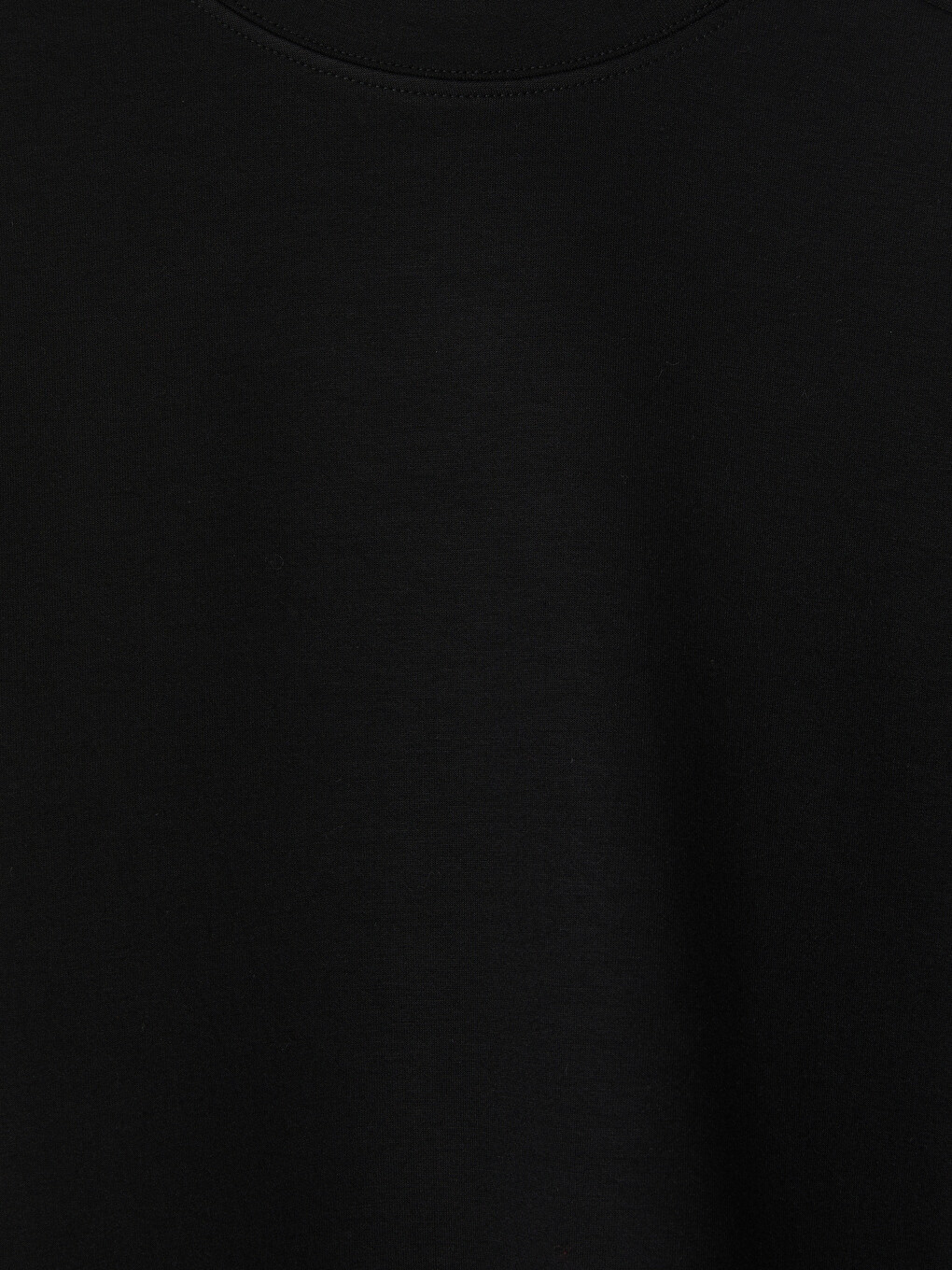 Siyah Soft Touch Oversize Kadın Sweatshirt-5