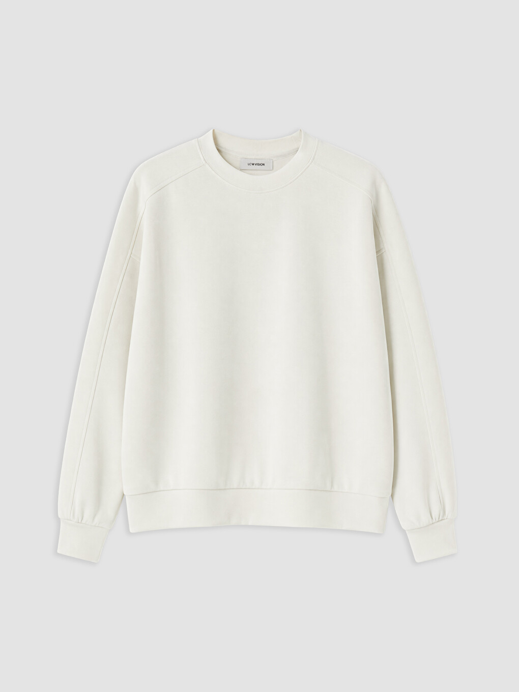 Gri Soft Touch Oversize Kadın Sweatshirt