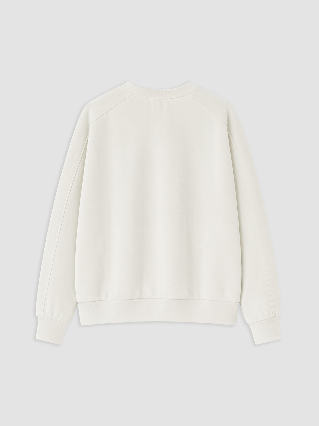 Gri Soft Touch Oversize Kadın Sweatshirt-1