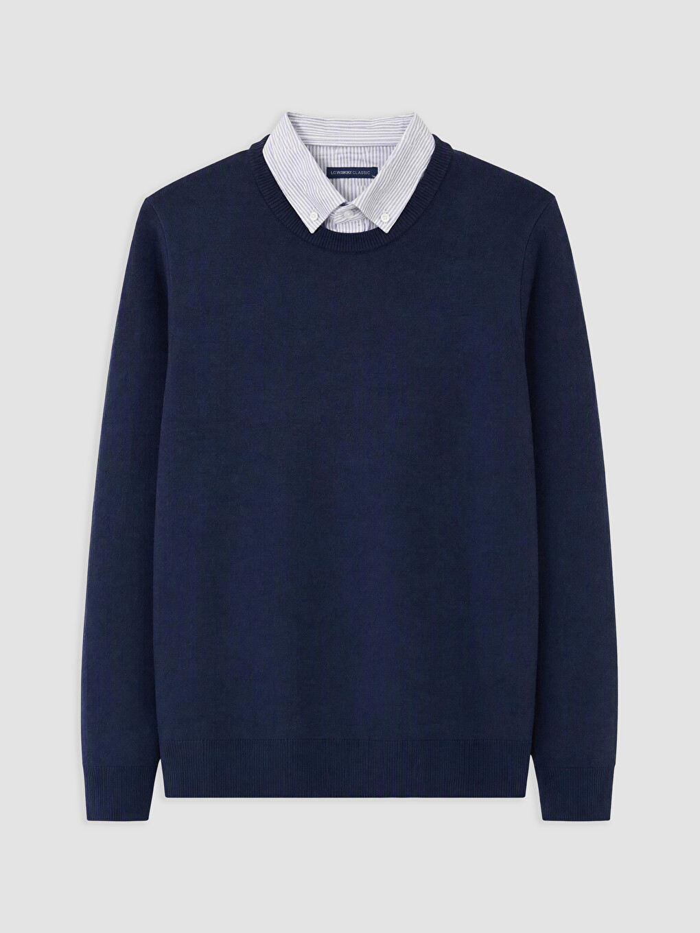 Polo Collar Men's Sweater