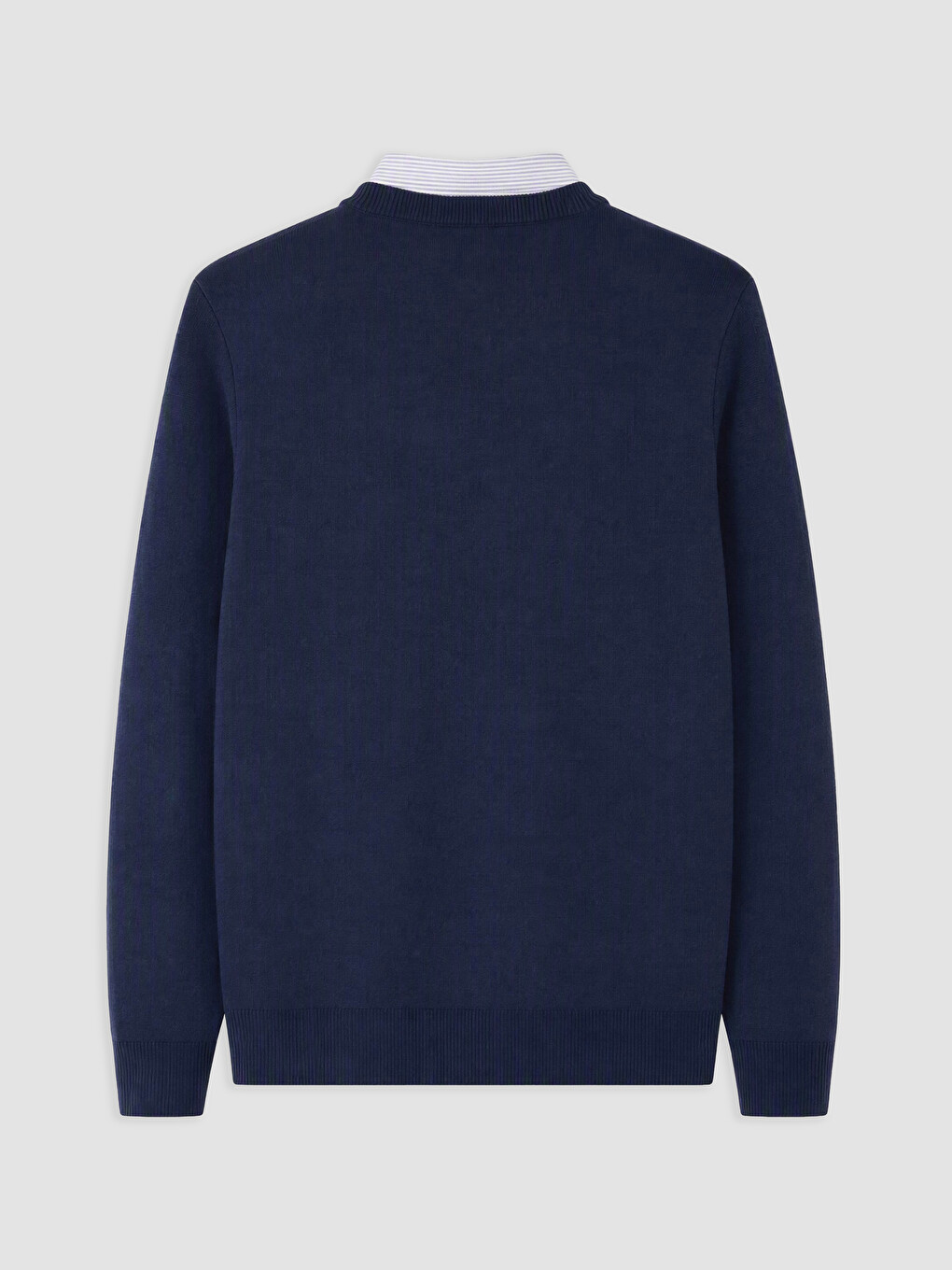 Polo Collar Men's Sweater-1