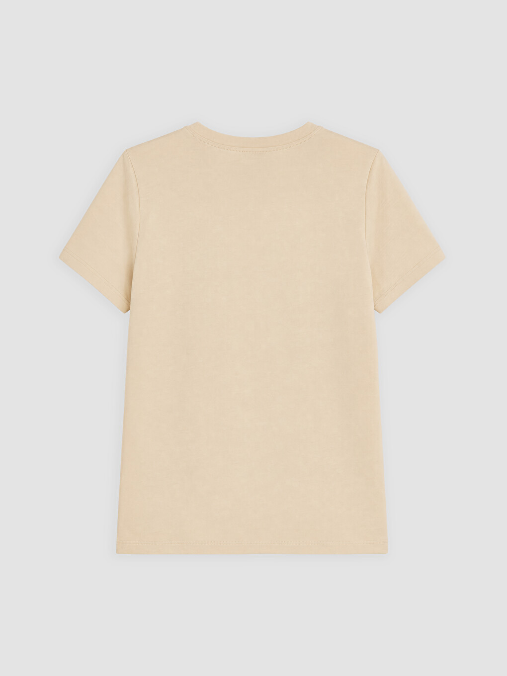 Woman Beige T-shirt-5