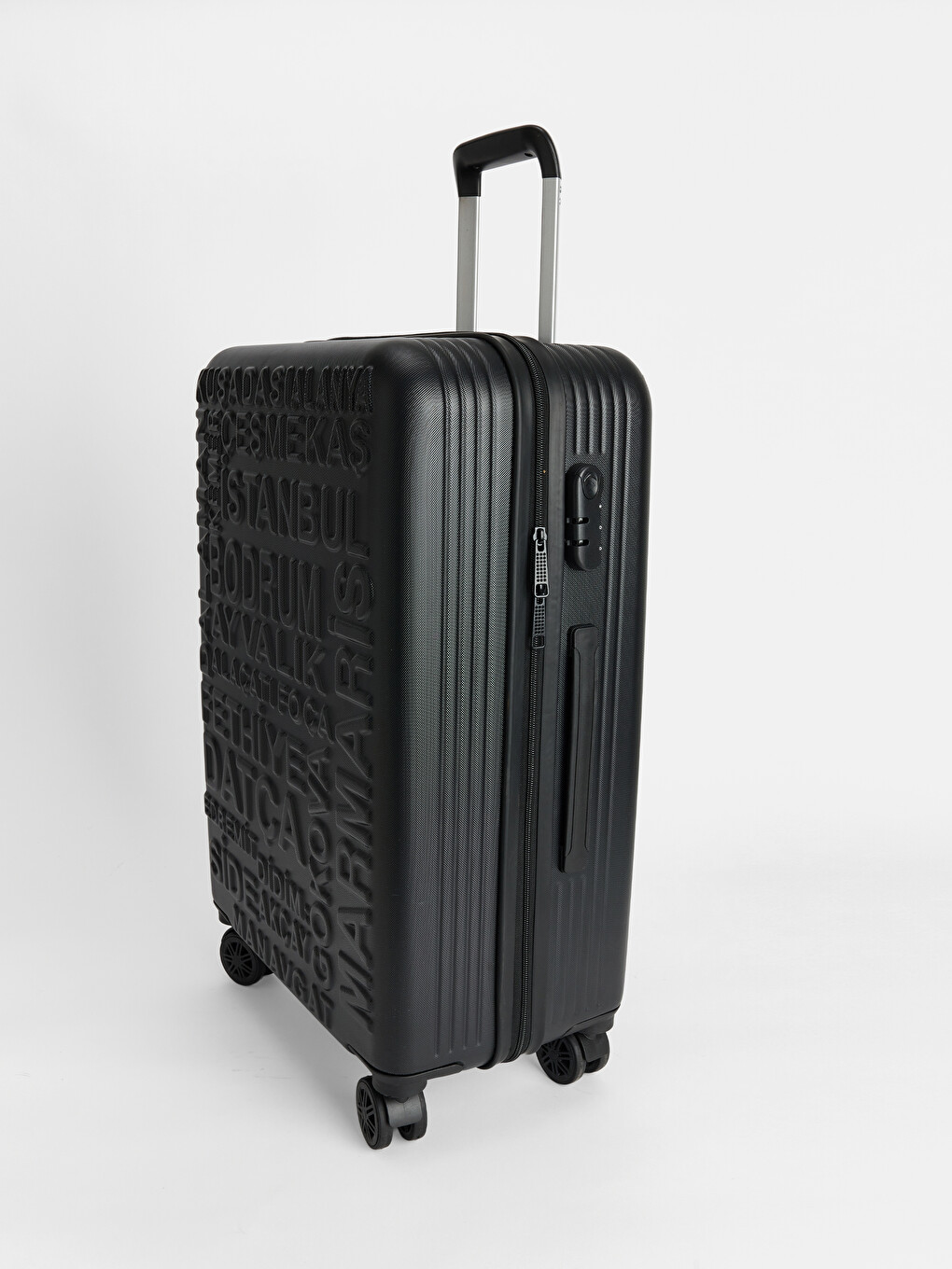 Lock Detailed Small Size Suitcase-1