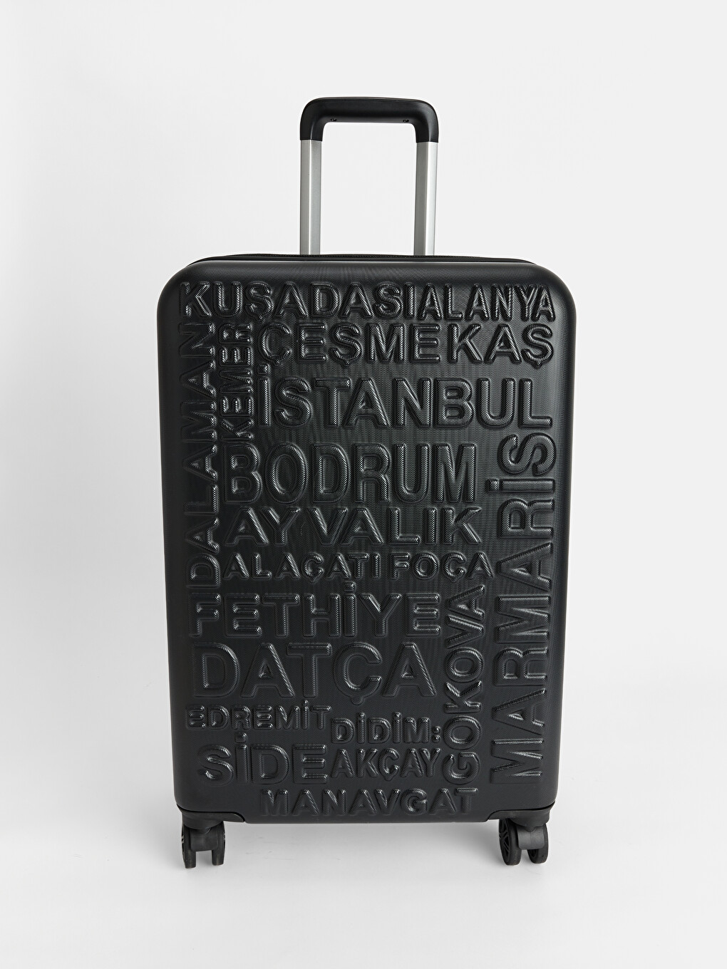 Lock Detailed Small Size Suitcase-2