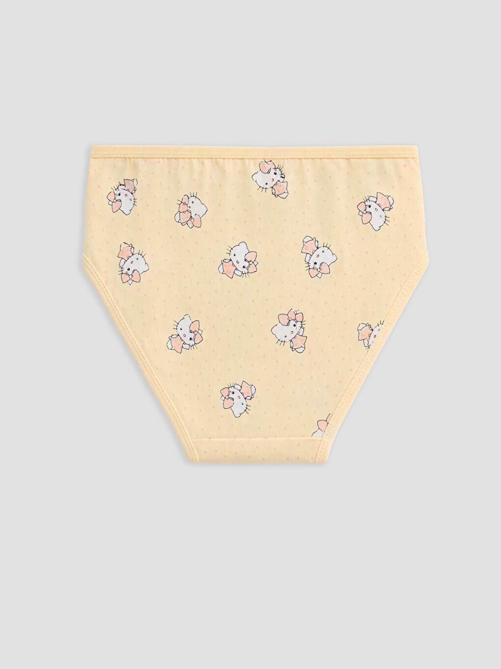Sarı Hello Kitty Baskılı Kız Çocuk Külot-1