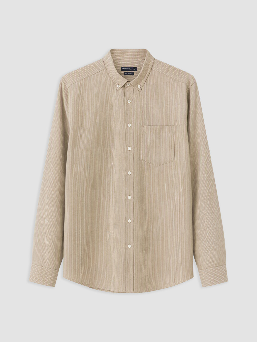 Man Brown Shirt-3