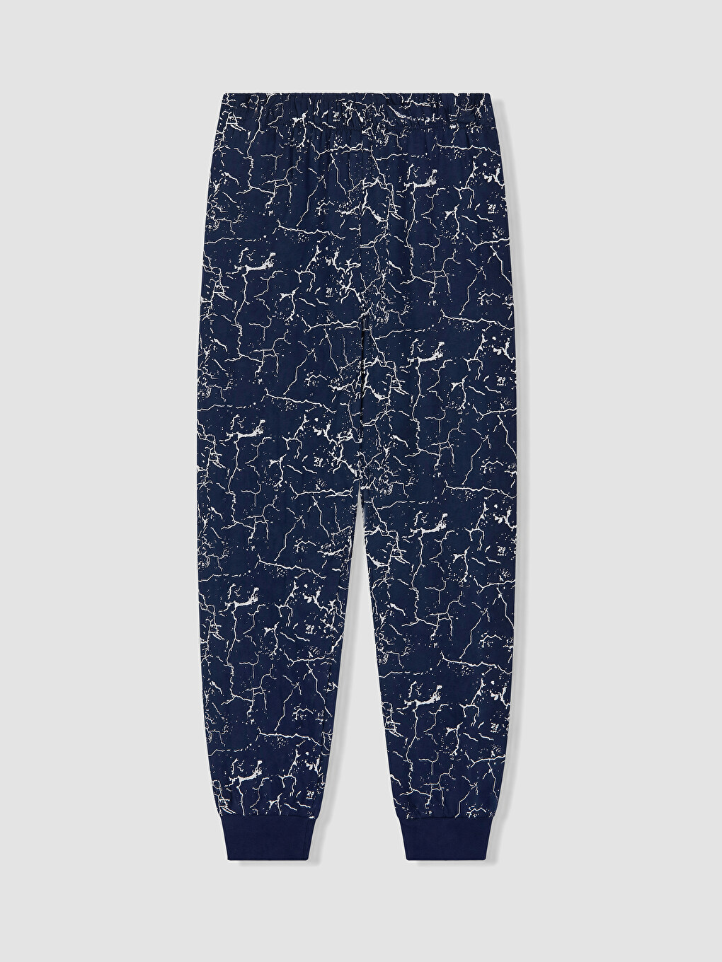 Lacivert Desenli Erkek Çocuk Pijama Alt