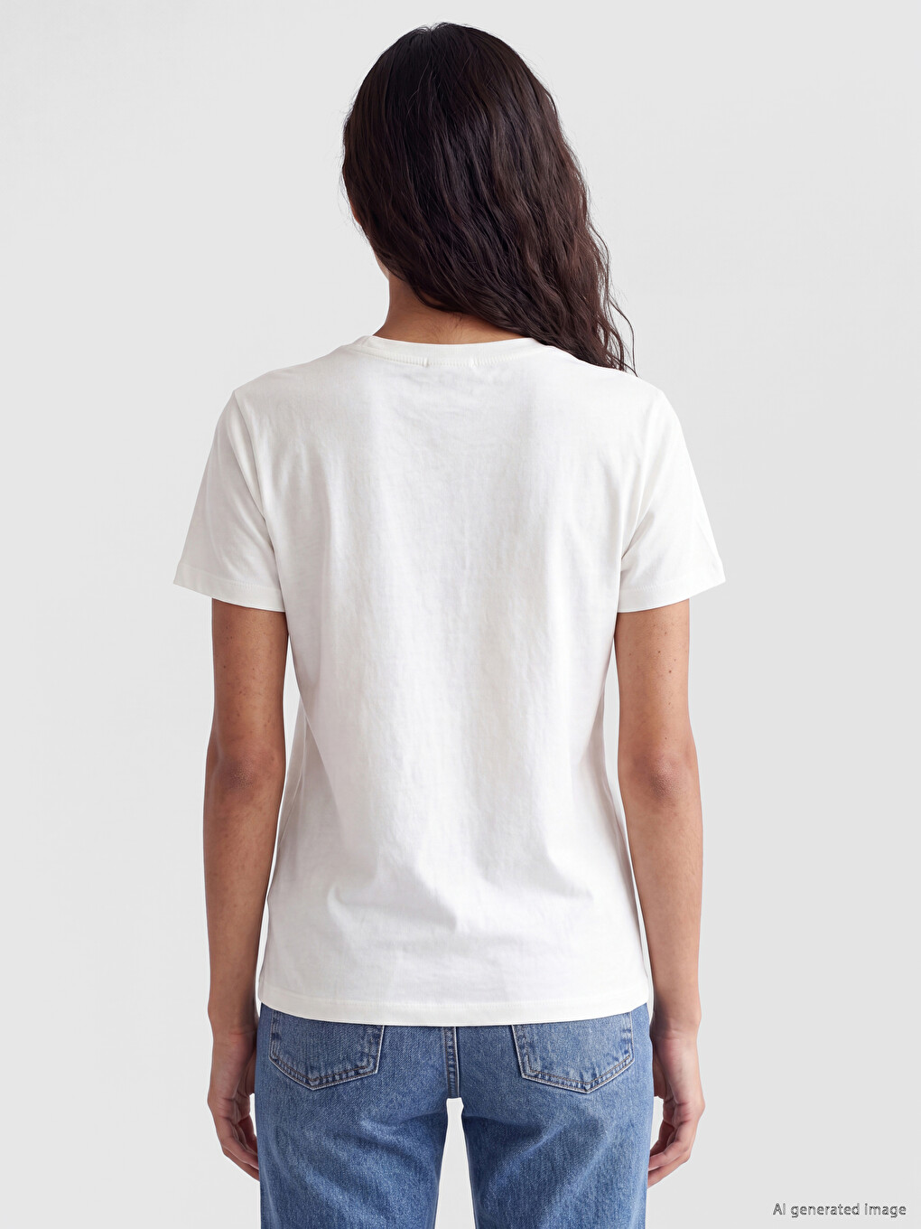 Mickey Mouse Printed 100% Cotton Women's T-shirt-3