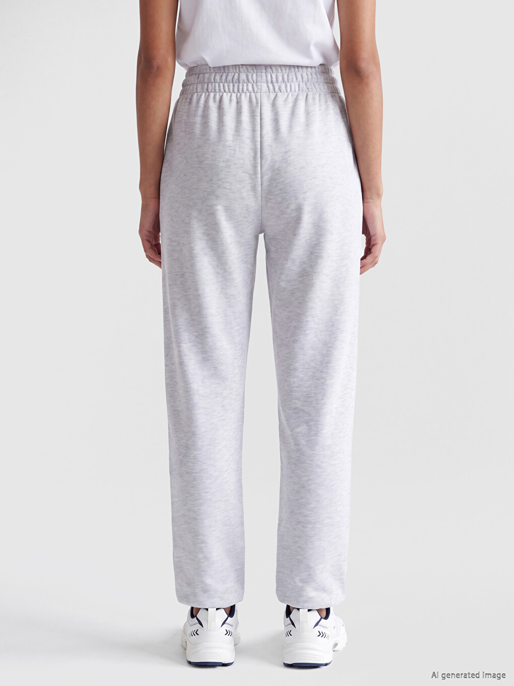 Elastic Waist Women's Jogger Sweatpants-3