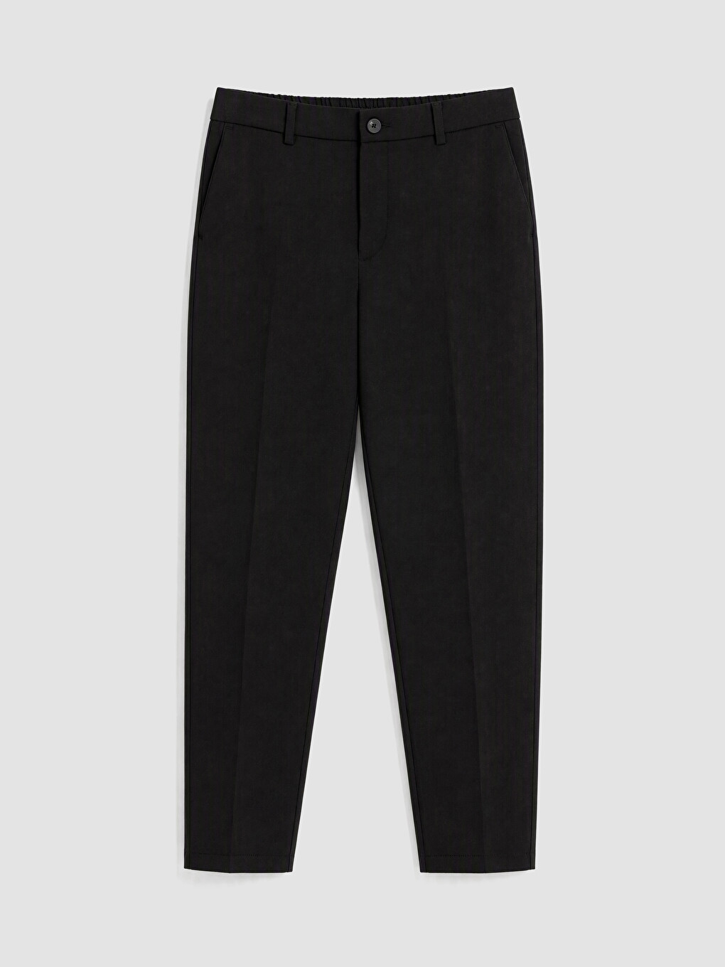 Siyah Regular Fit Erkek Pantolon