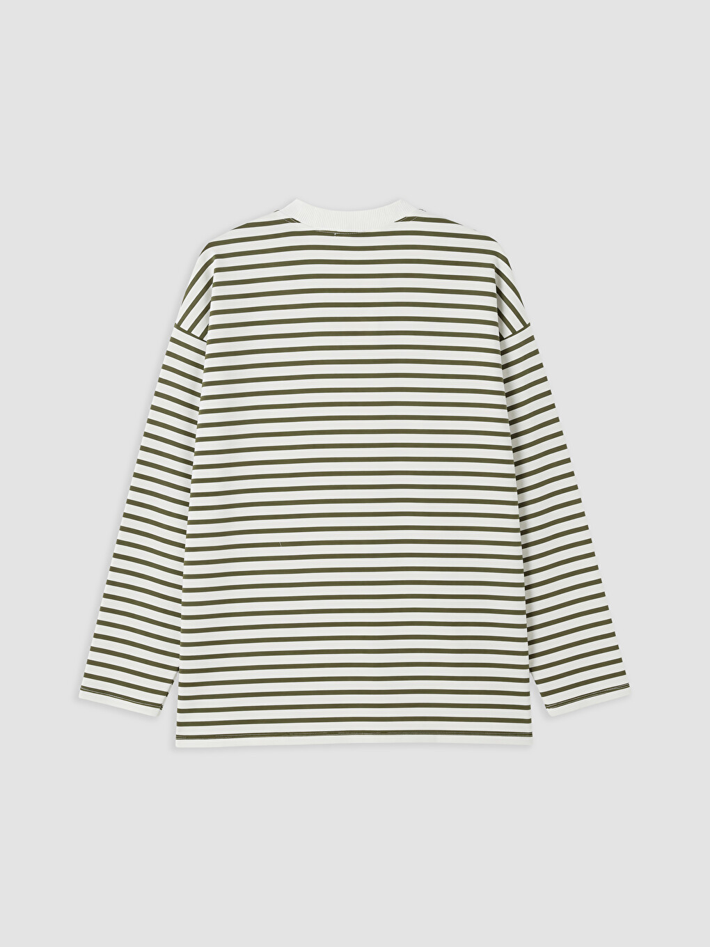 Woman Khaki Sweatshirt Tunic-1