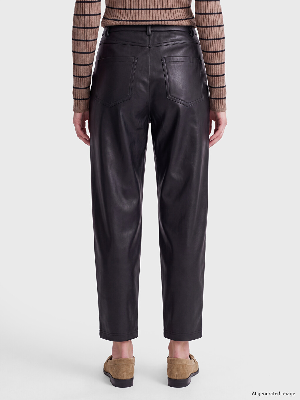 Regular Fit Women's Trousers-3