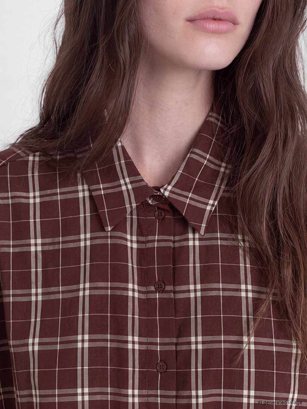 Plaid Oversize Women's Lumberjack Shirt Tunic-2
