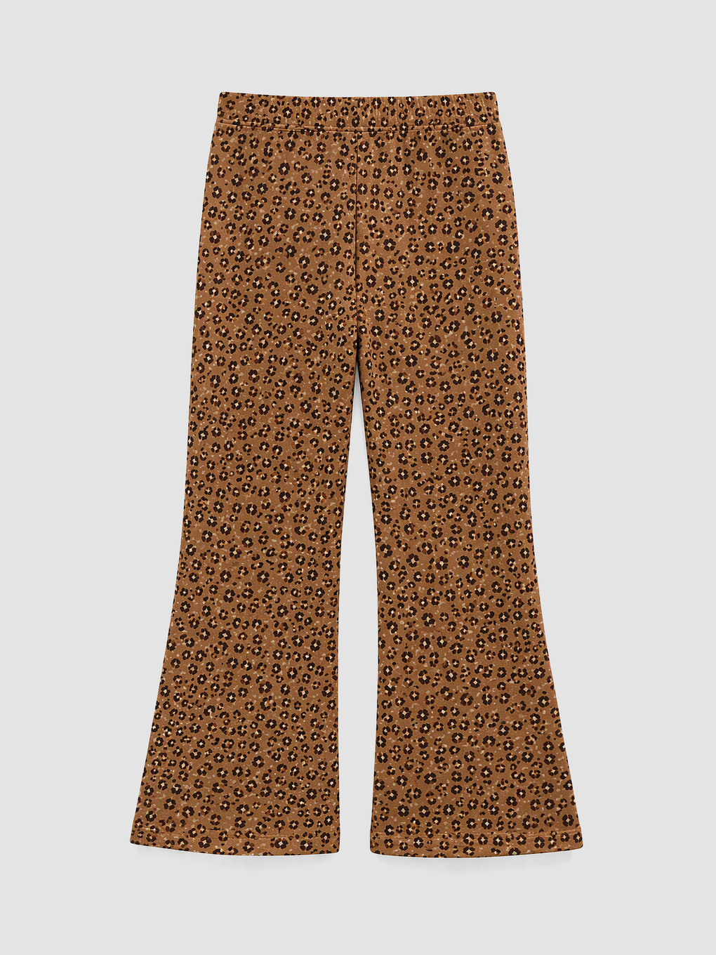 Leopar Desenli Kız Çocuk Kalın Takım-4