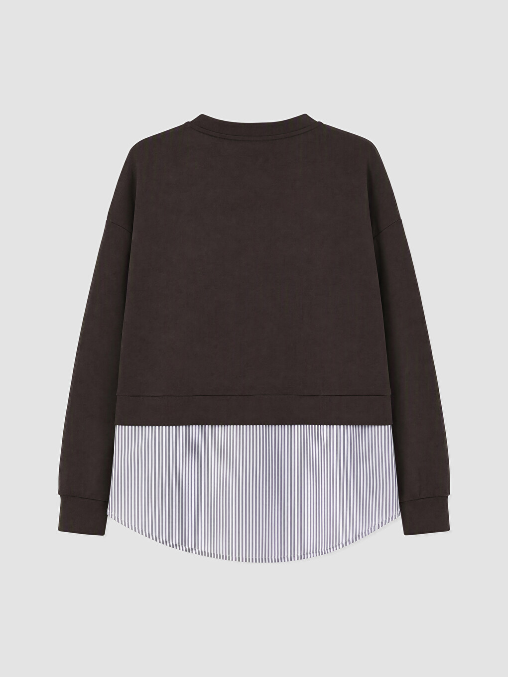 Soft Touch Striped Women's Sweatshirt Tunic-6