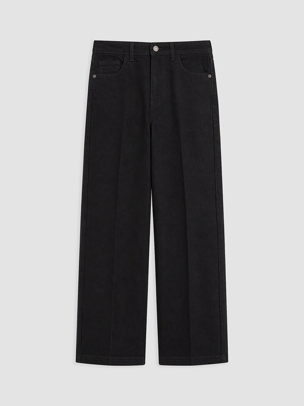 Pocketed Wideleg Jean