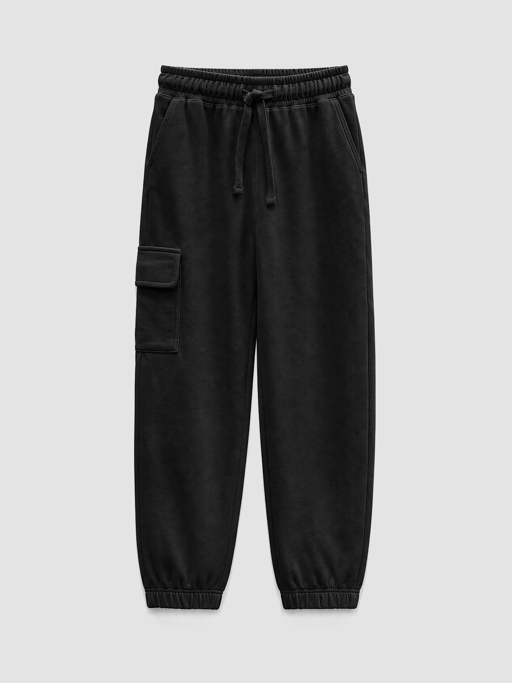 Boy Black Sweatpants-3