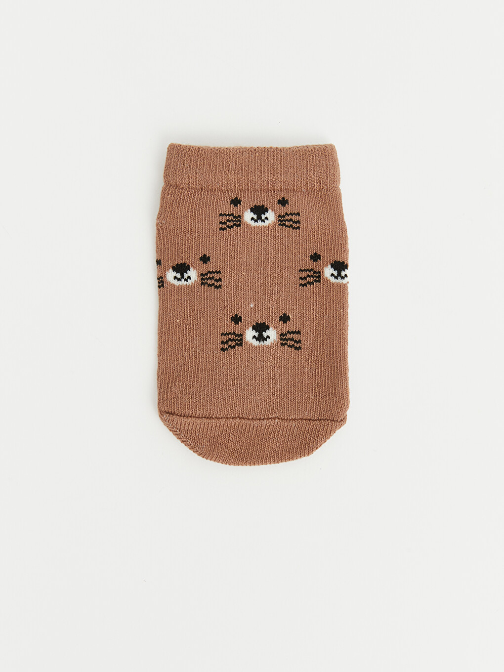 Patterned Baby Boys' Trainer Socks 5 Pack-3