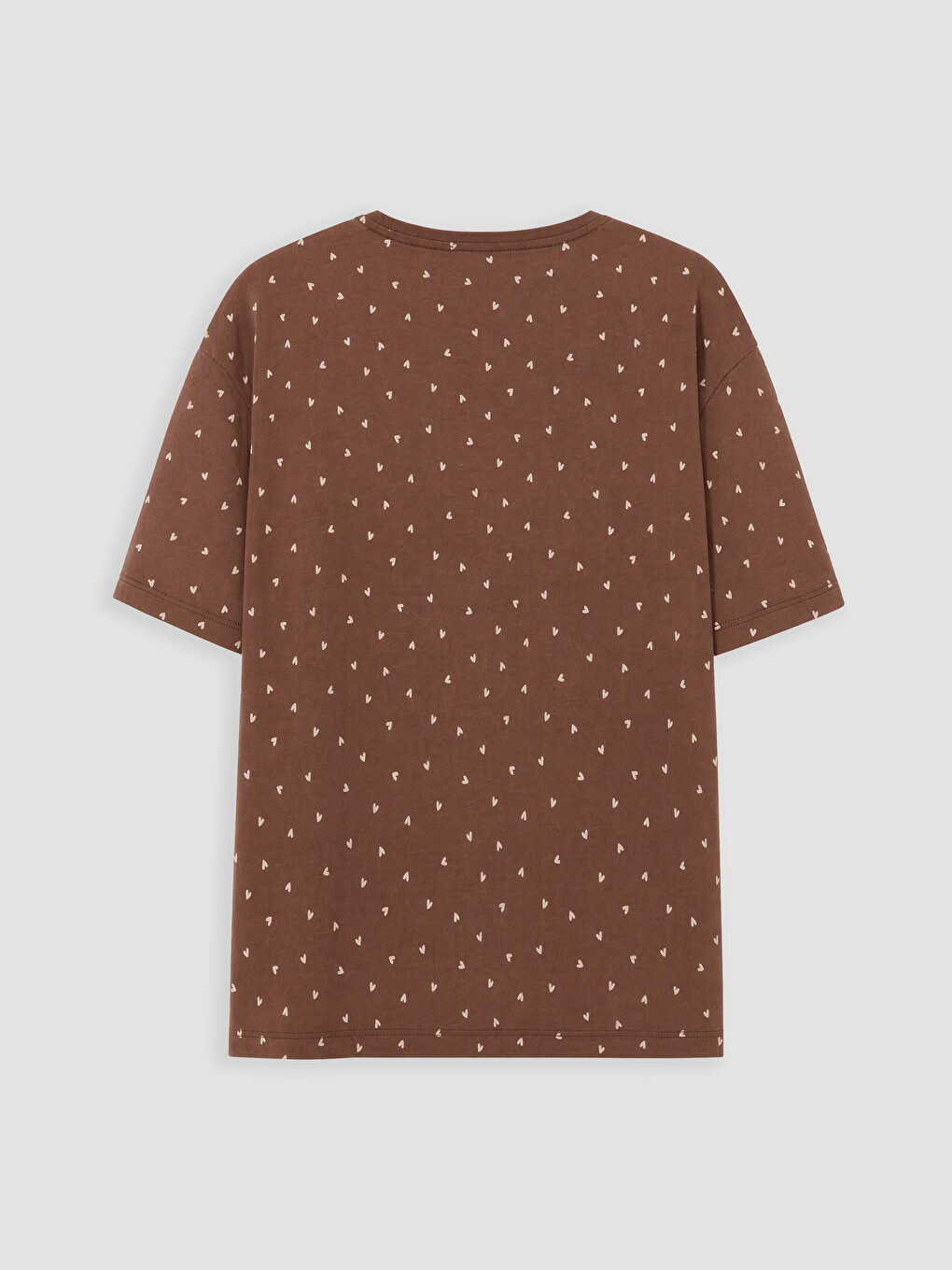Crew Neck Patterned Women's Pyjamas-3