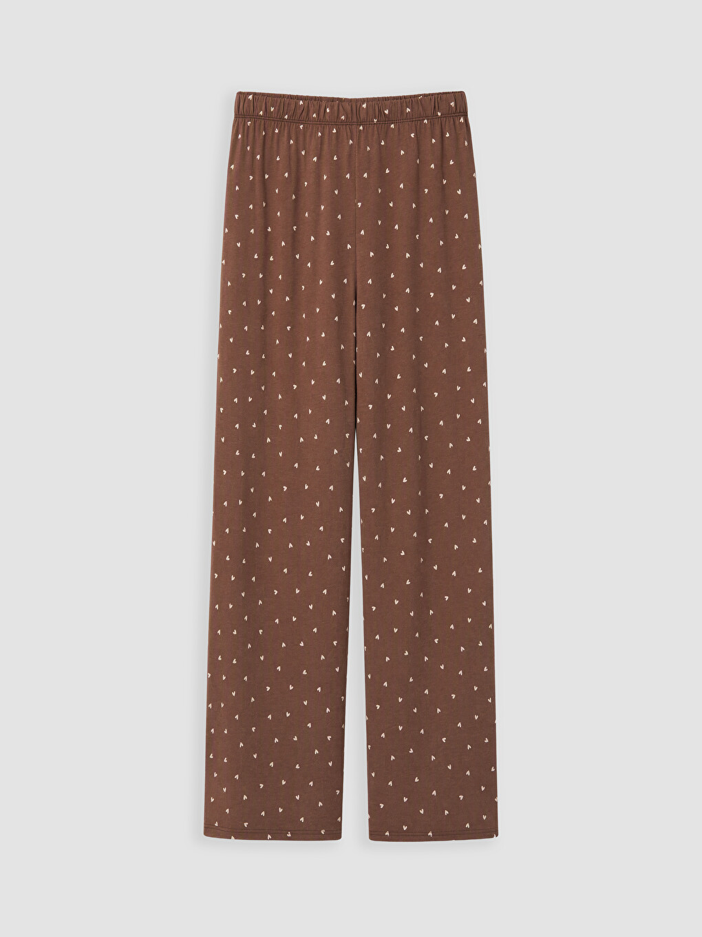 Crew Neck Patterned Women's Pyjamas-4