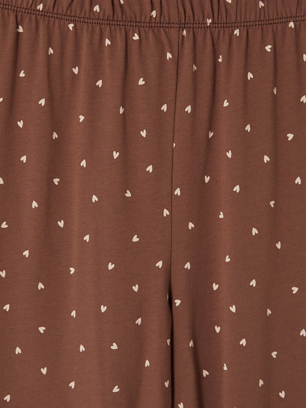 Crew Neck Patterned Women's Pyjamas-5