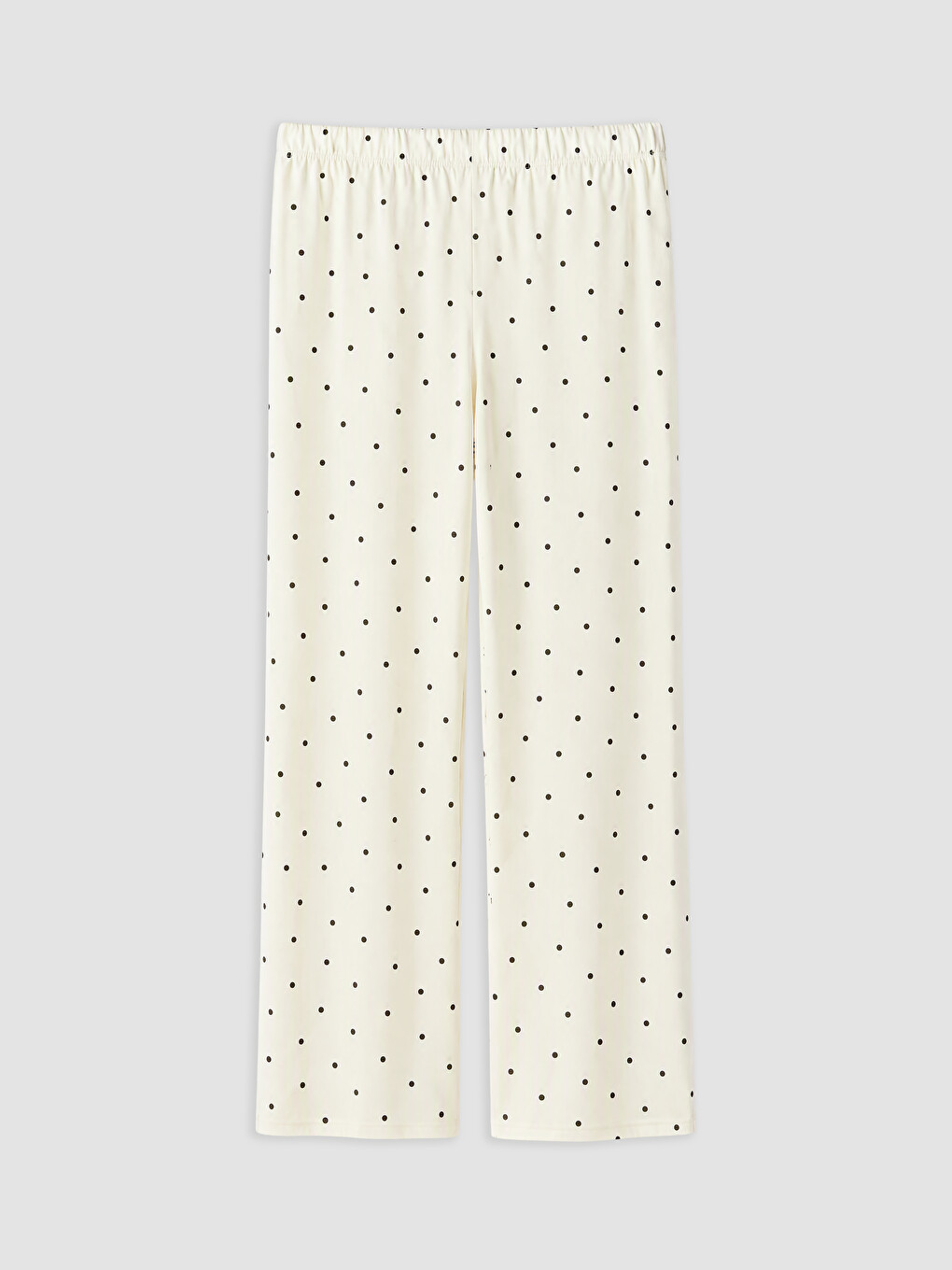 Crew Neck Polka Dot Women's Pyjamas Set-8