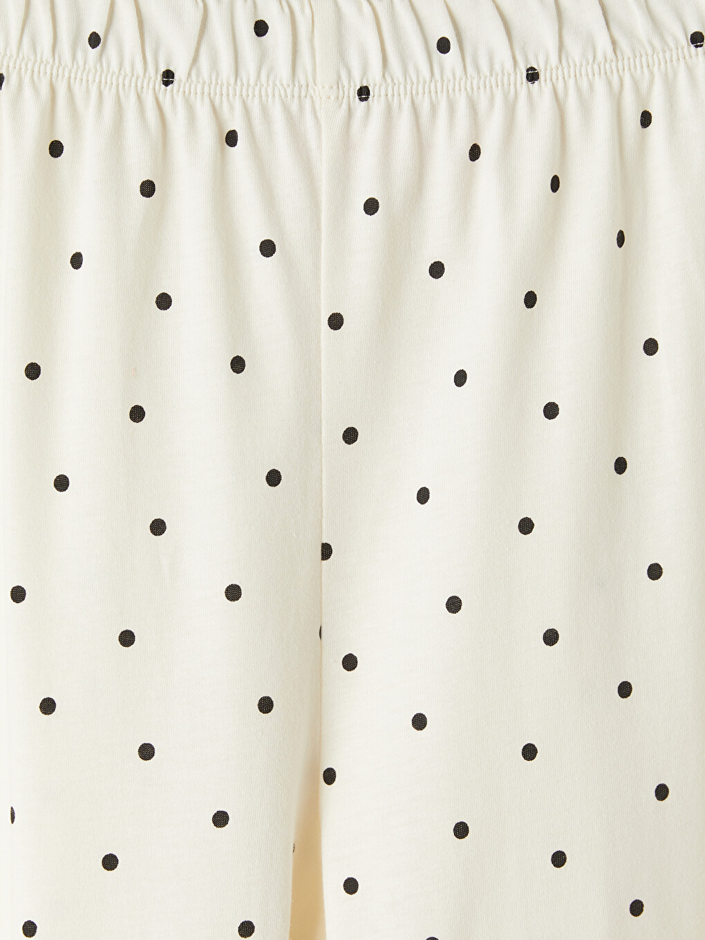 Crew Neck Polka Dot Women's Pyjamas Set-9