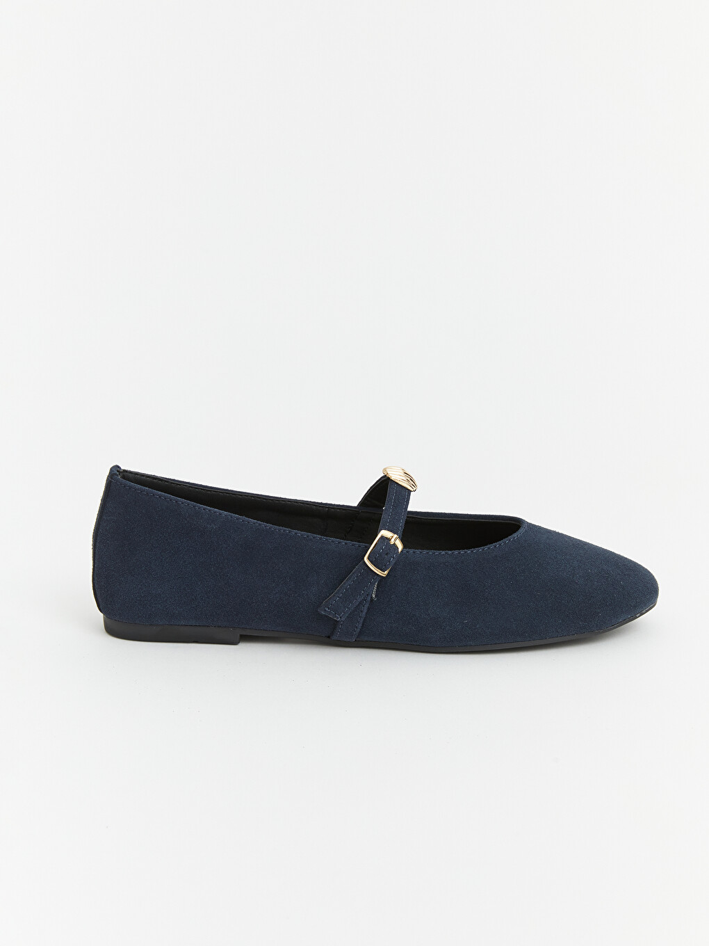 Faux Suede Women's Ballet Flats-1