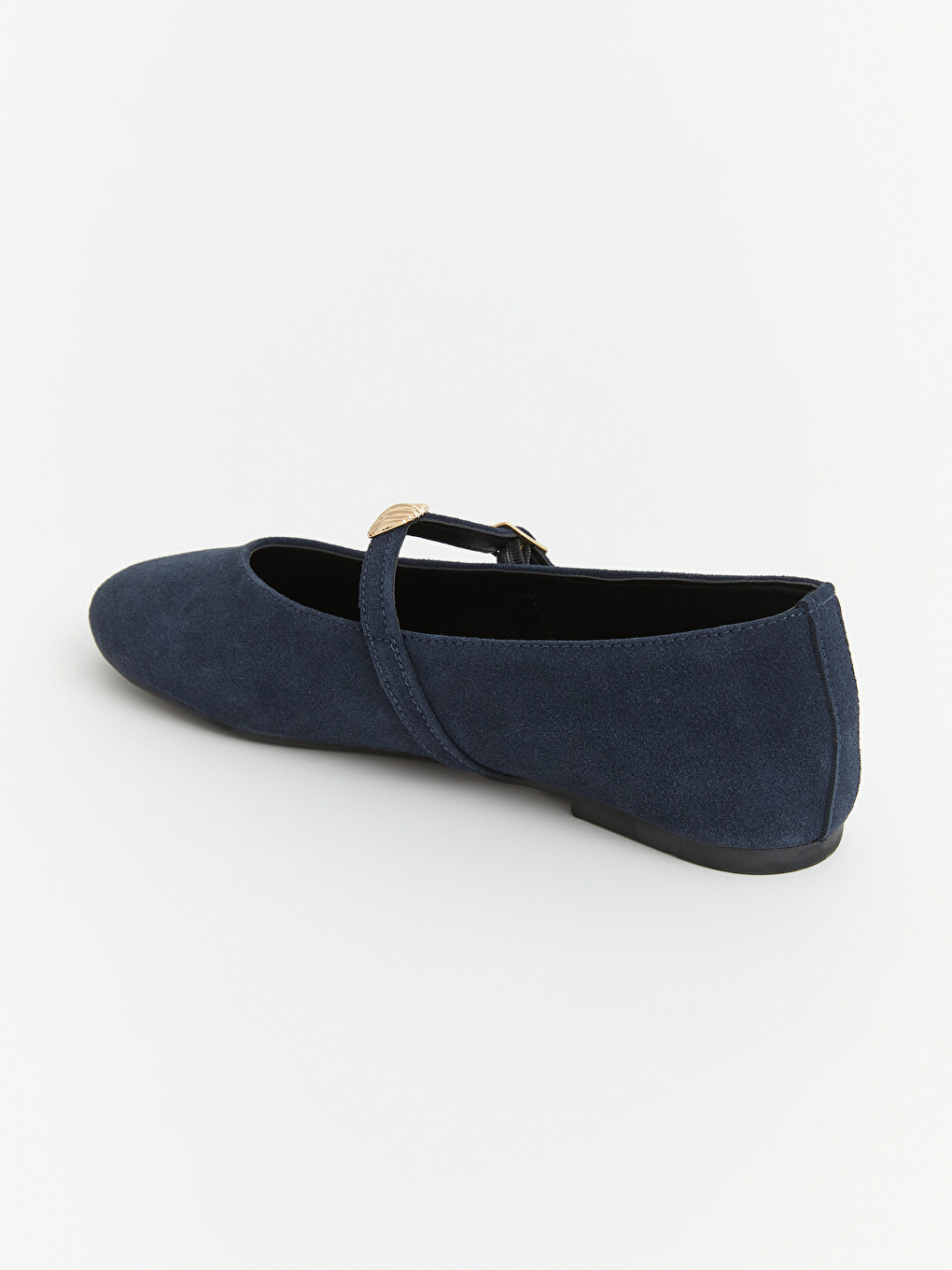 Faux Suede Women's Ballet Flats-2