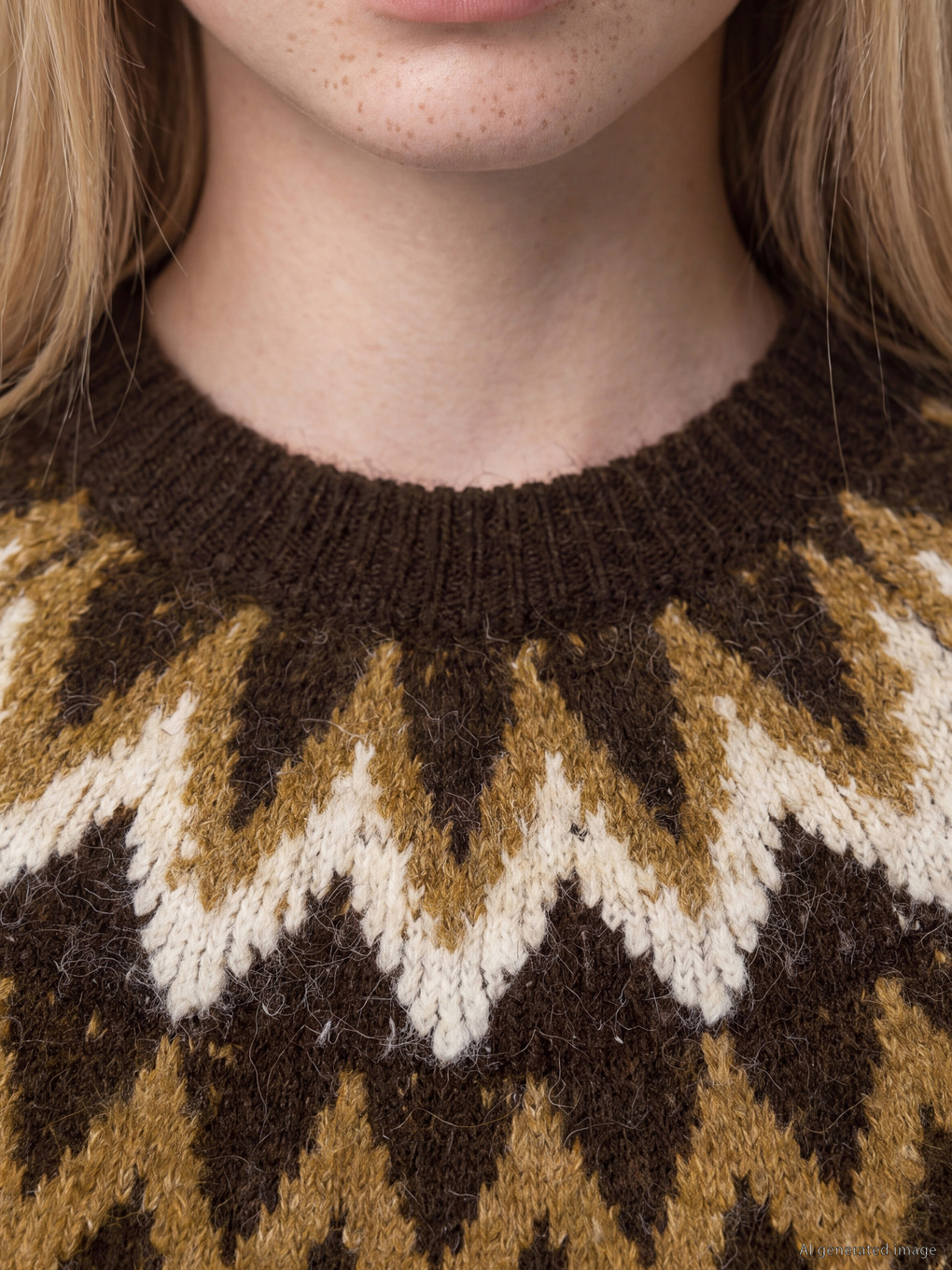 Woman Brown Sweater-2