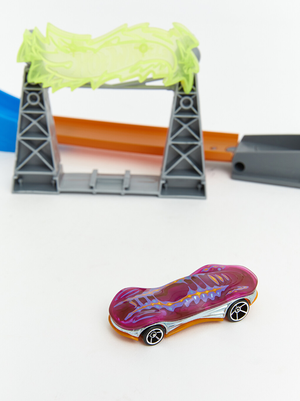 Hot Wheels Baskılı Oyuncak Araba Fırlatma Seti Fwm85-2